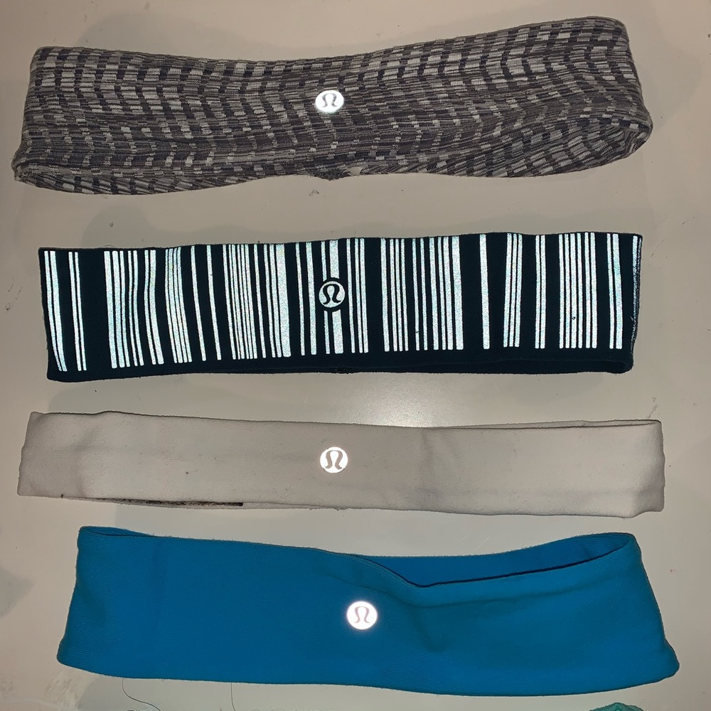 4 Lululemon headbands